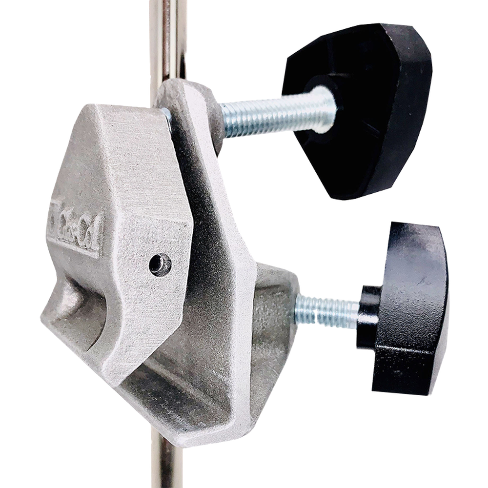 90 degree clamp for use on round 1/2" to 3/4" diameter rods
